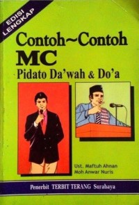 Contoh - Contoh MC: Pidato Dawah & Doa
